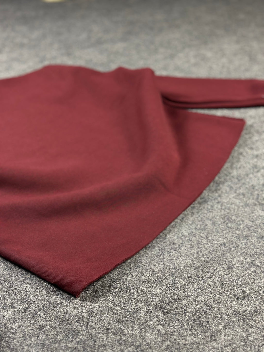 Crew-Neck Burgundy
