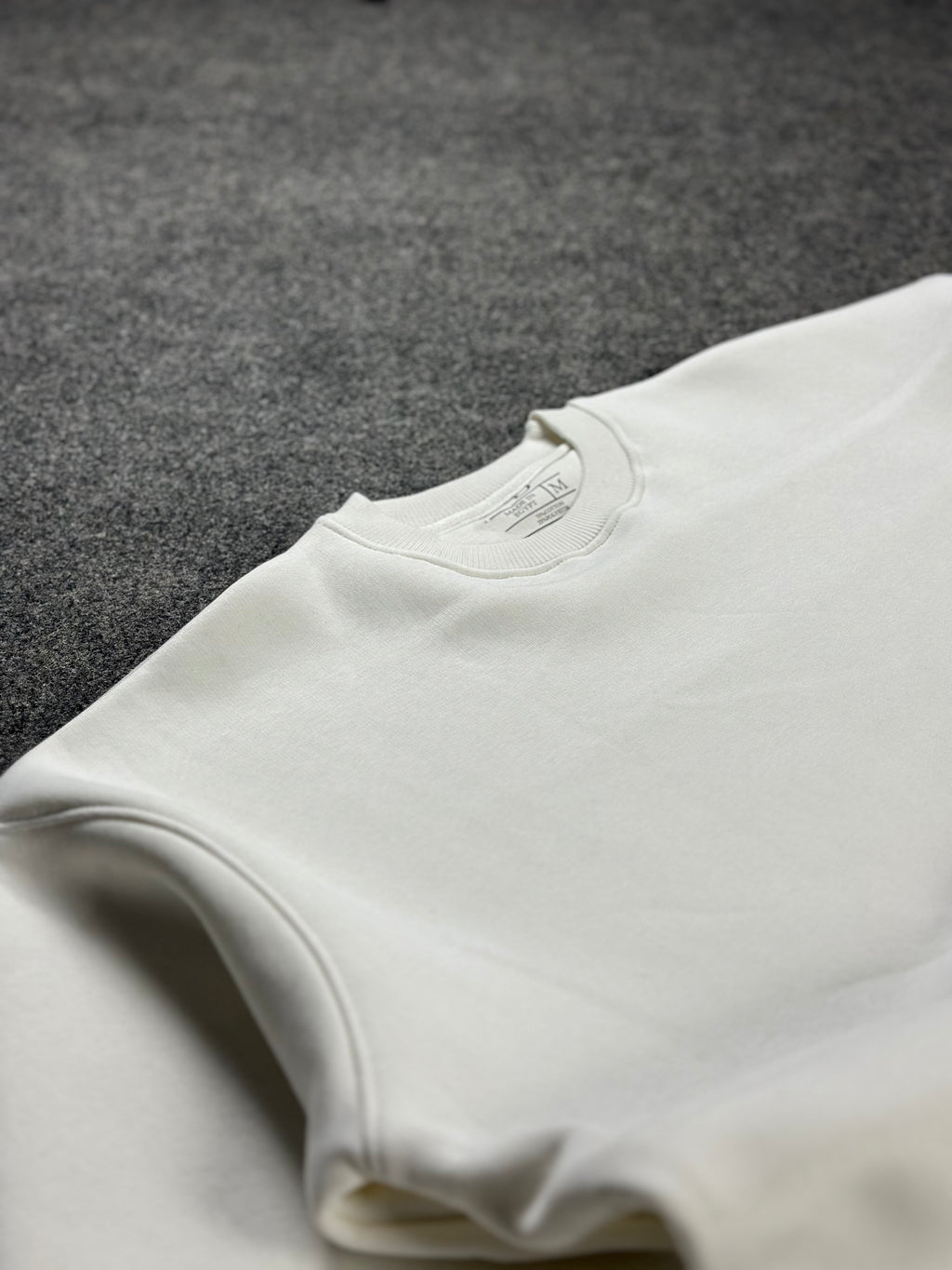 Crew-Neck White
