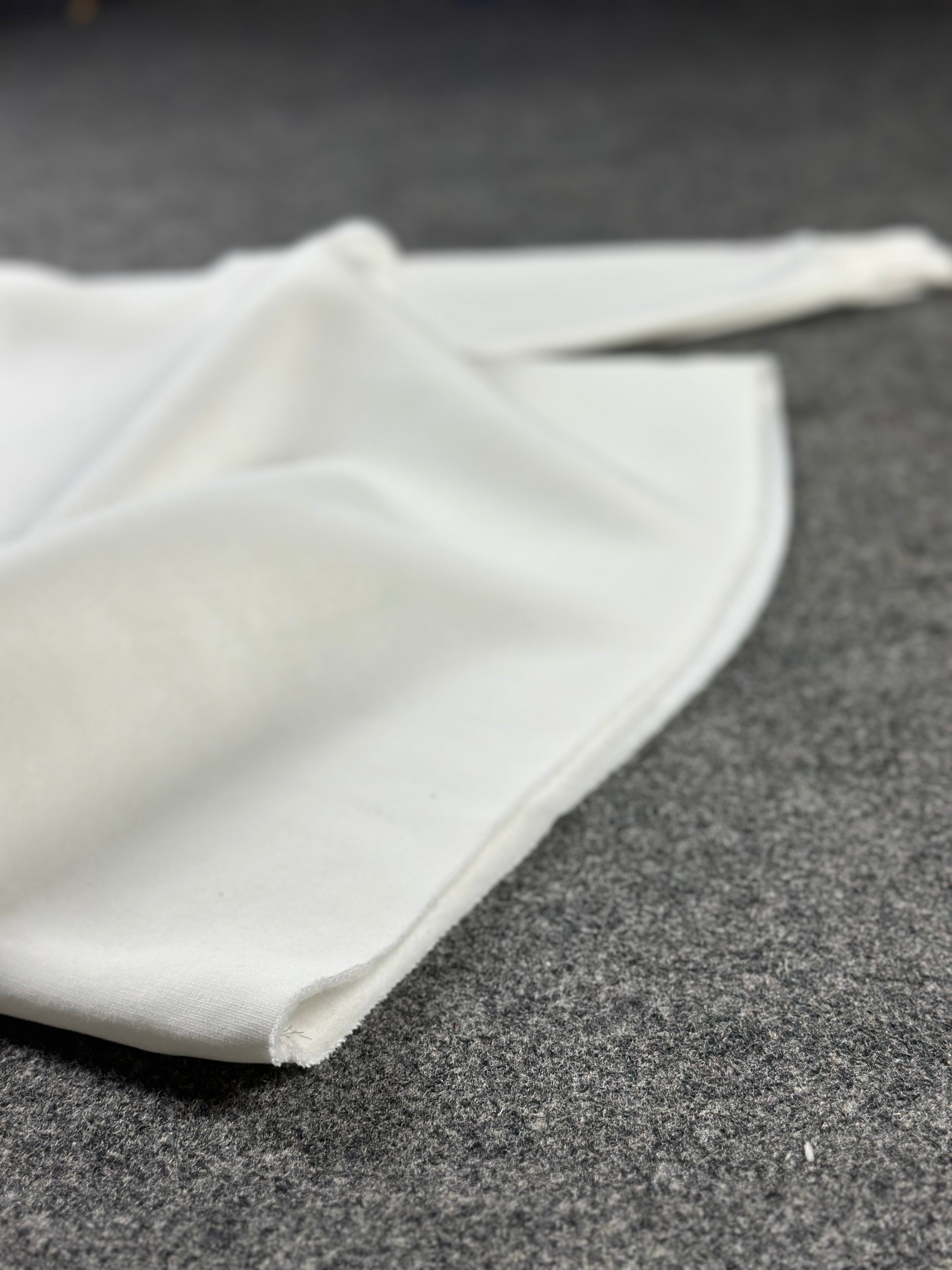 Crew-Neck White