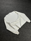 Crew-Neck White-Laser