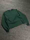Crew-Neck DarkGreen-Laser