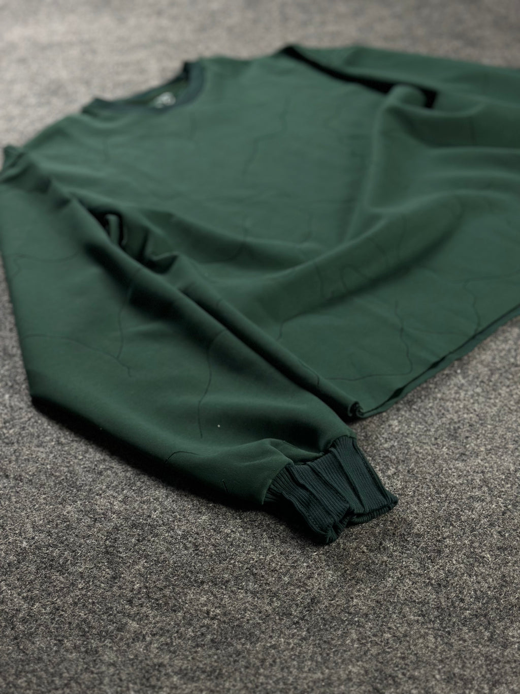 Crew-Neck DarkGreen-Laser