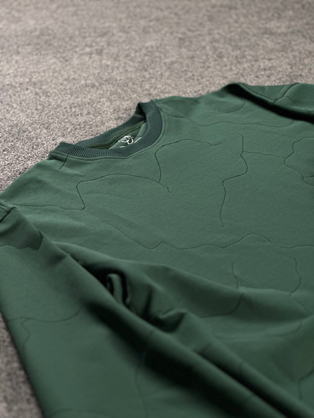 Crew-Neck DarkGreen-Laser