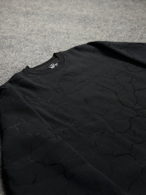 Crew-Neck Black-Laser
